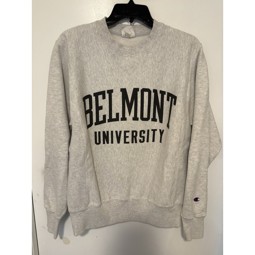 Vintage Belmont University Champion Reverse Weave Crewneck Sweatshirt Size S
